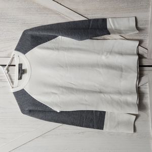 French Connection Color Block Sweater